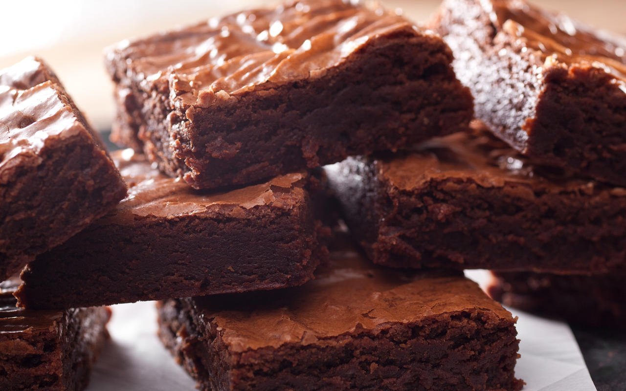 Jednoduchý brownies z piatich ingrediencií